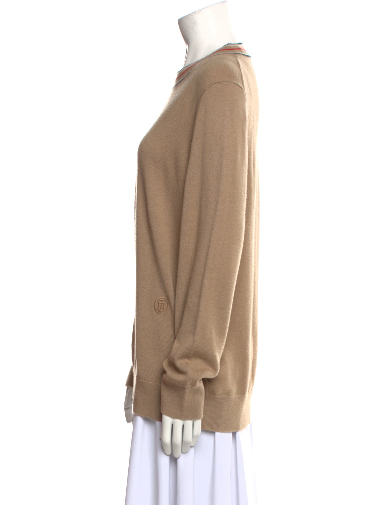 Burberry Cashmere Crew Neck Sweater