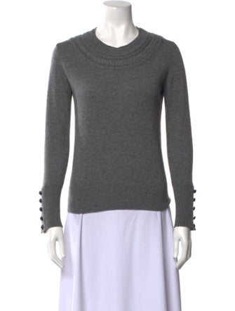 Burberry Cashmere Scoop Neck Sweater