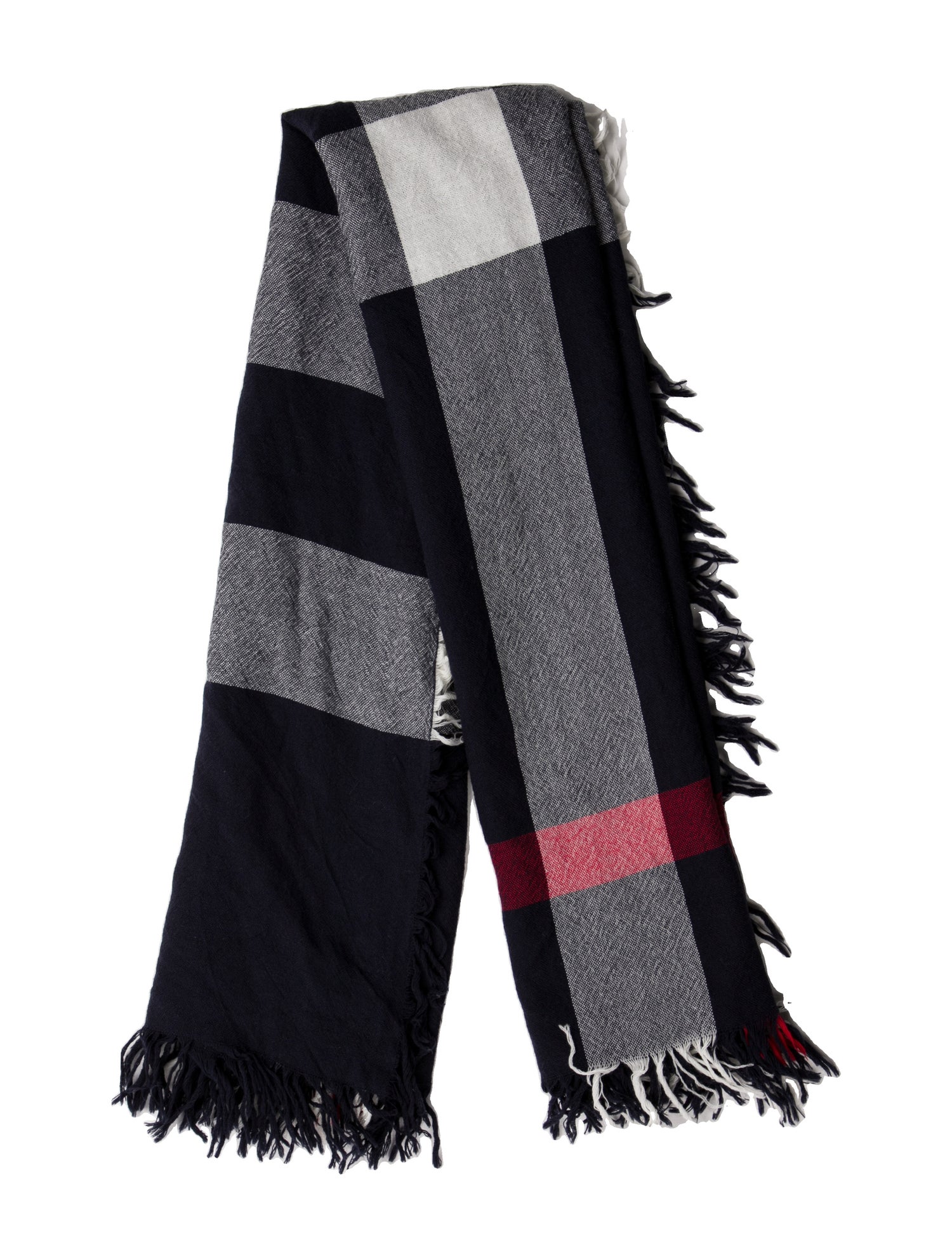 Burberry London Exploded Check Pattern Scarf