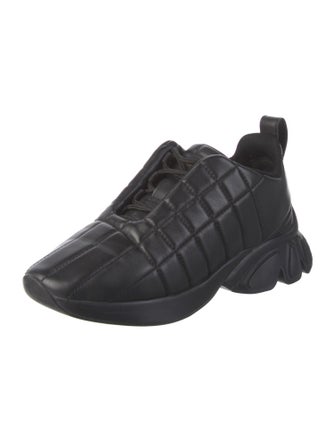 Burberry Leather Athletic Sneakers