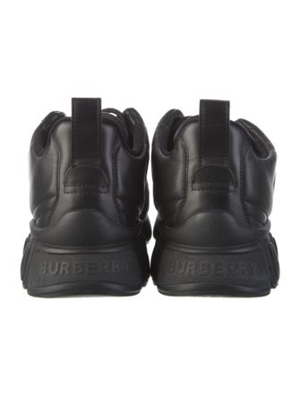Burberry Leather Athletic Sneakers