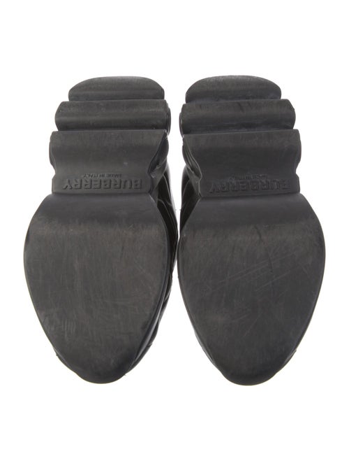 Burberry Leather Athletic Sneakers