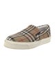 Burberry House Check Pattern Canvas Sneakers