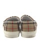 Burberry House Check Pattern Canvas Sneakers