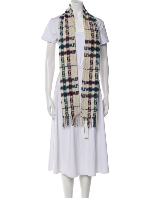 Burberry Merino Wool House Check Pattern Scarf