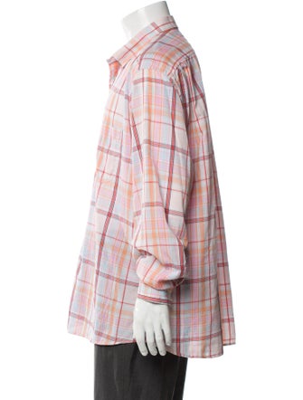 Burberry London Abstract Check Long Sleeve Shirt