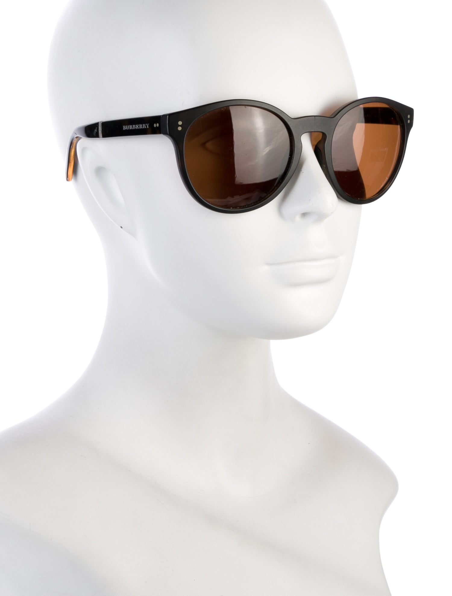 Burberry Wayfarer Mirrored Sunglasses