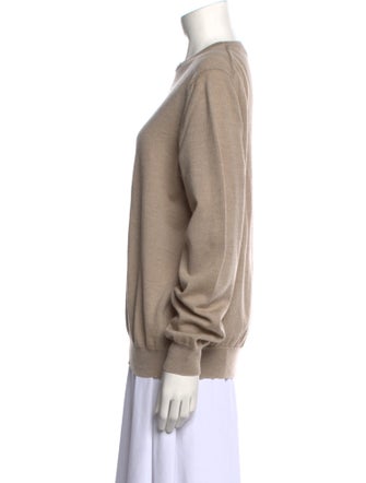 Burberry Wool Crew Neck Sweater