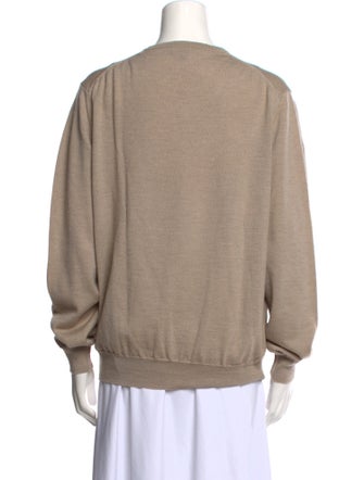 Burberry Wool Crew Neck Sweater