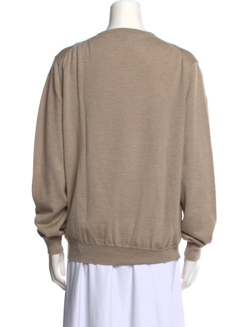 Burberry Wool Crew Neck Sweater