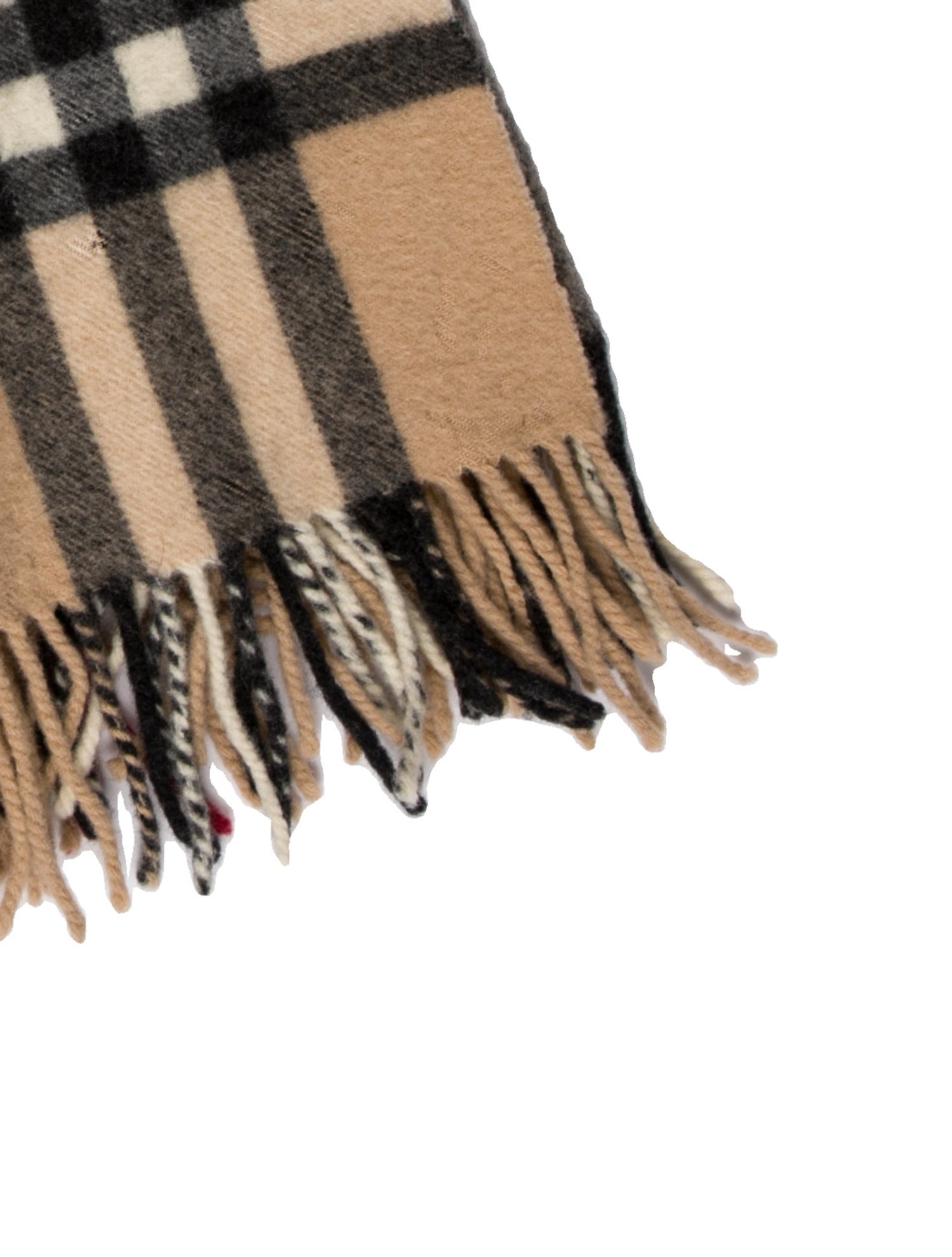 Burberry Lambswool House Check Pattern Scarf