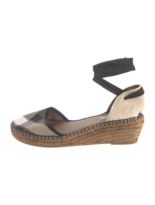 Burberry Canvas Printed Espadrilles