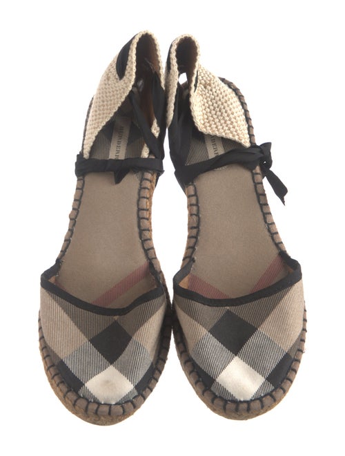 Burberry Canvas Printed Espadrilles