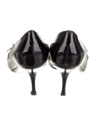 Burberry Exploded Check Pattern Pumps