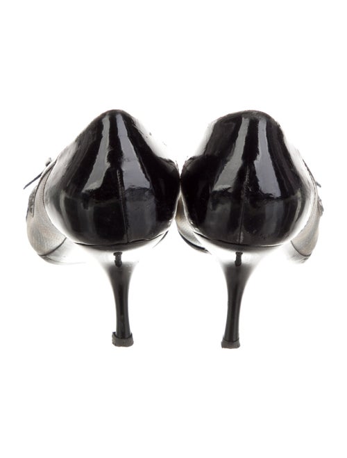 Burberry Exploded Check Pattern Pumps