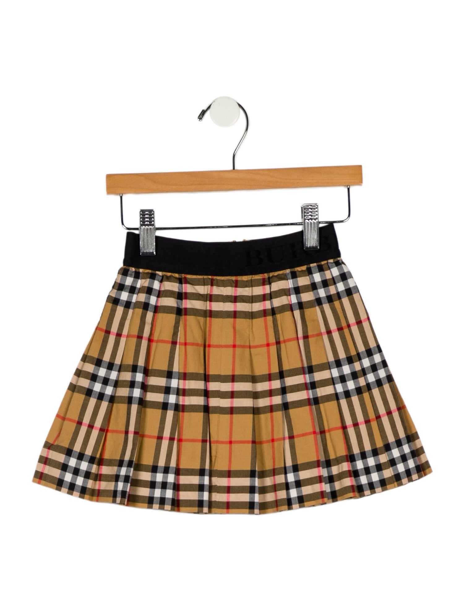 Burberry Pattern Print Skirt