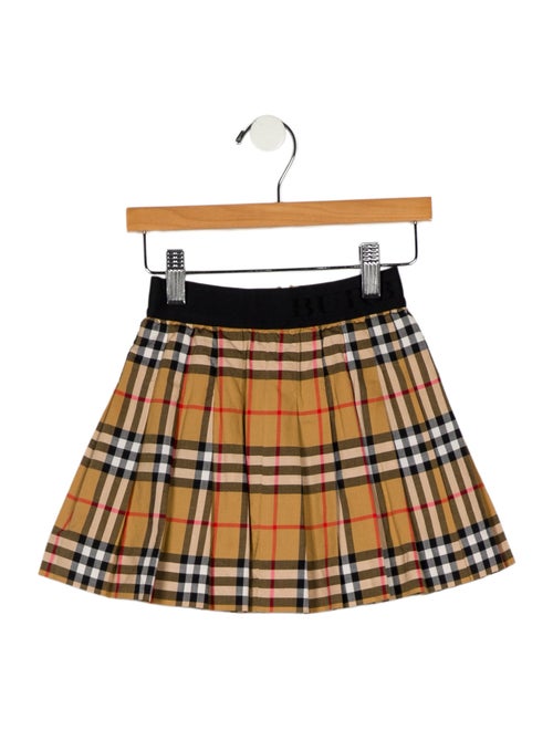 Burberry Pattern Print Skirt