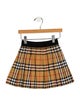 Burberry Pattern Print Skirt