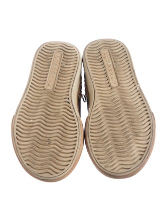 Burberry High Top Canvas Sneaker