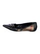 Burberry Nova Check Pattern Canvas Ballet Flats