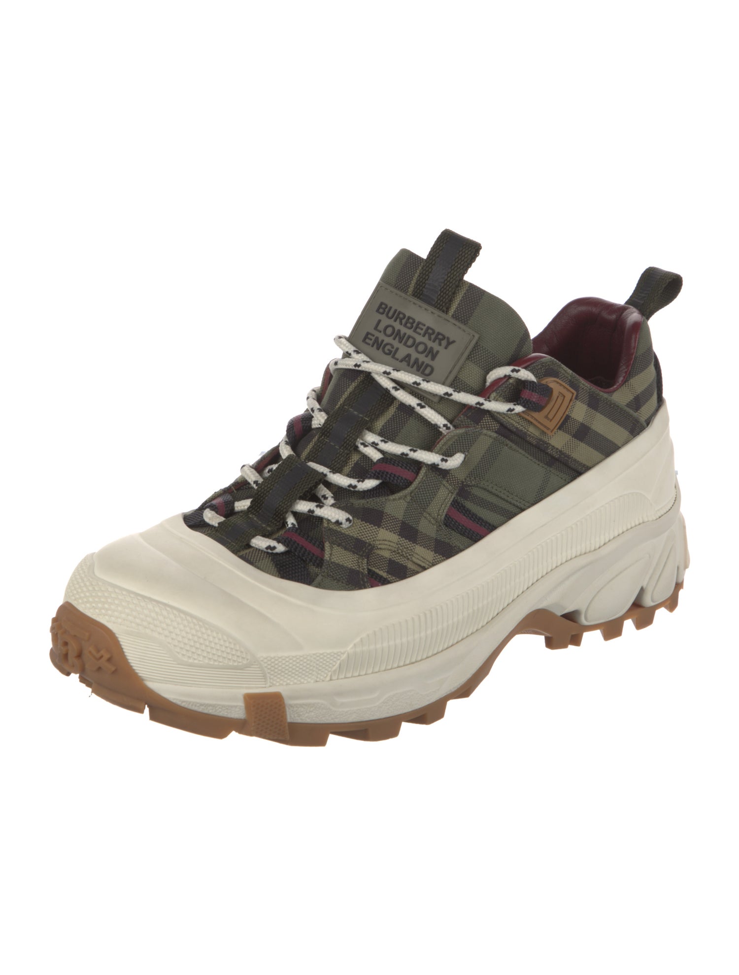 Burberry Canvas Printed Sneakers