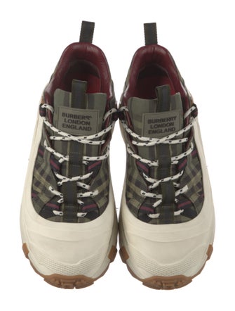 Burberry Canvas Printed Sneakers