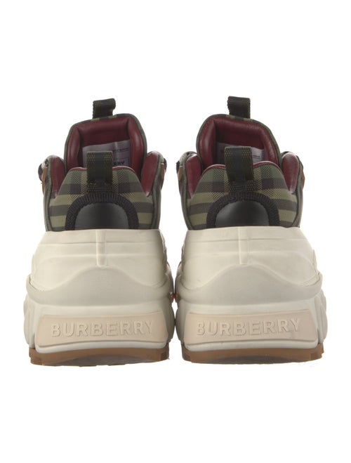 Burberry Canvas Printed Sneakers