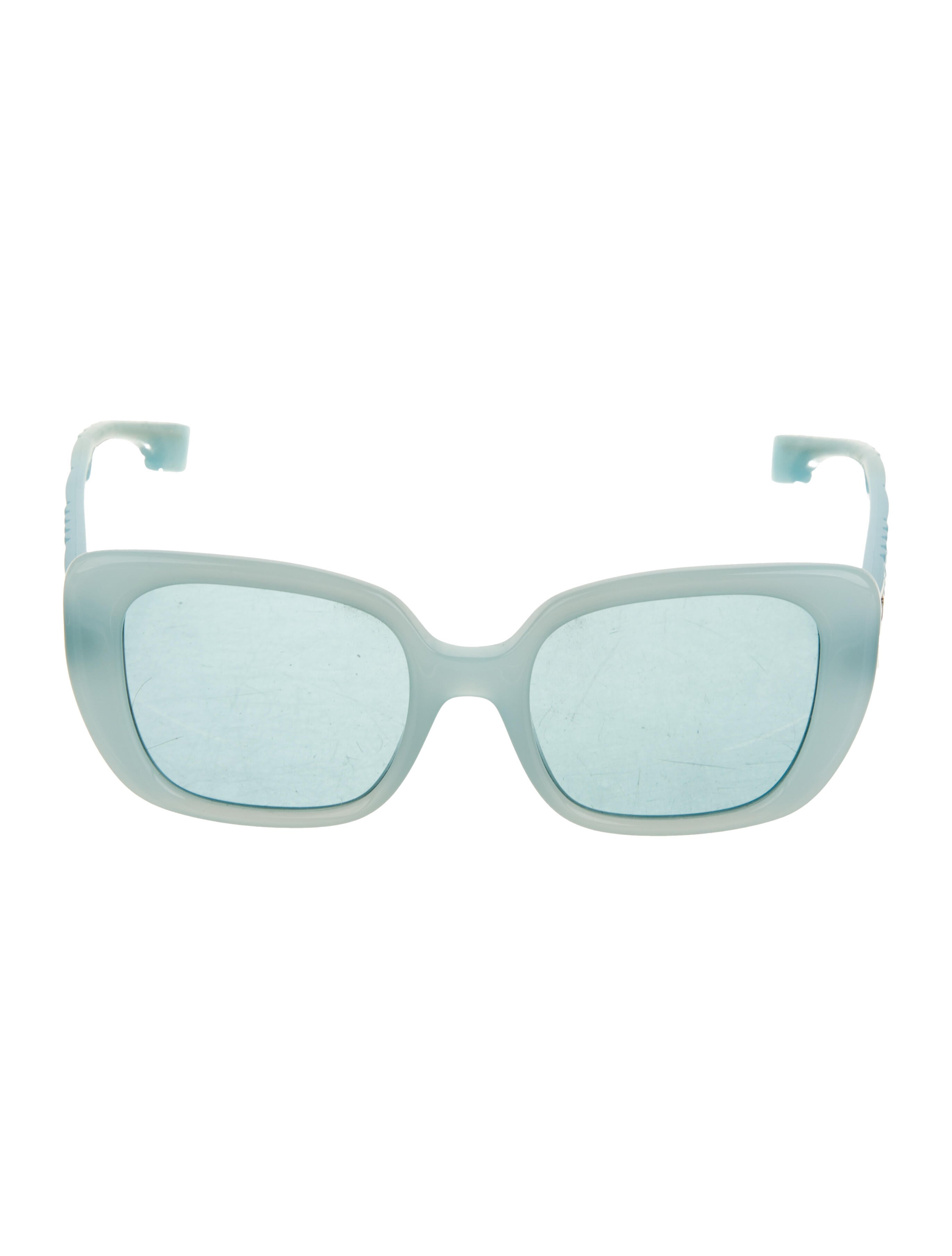 Burberry Oversize Mirrored Sunglasses