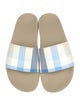 Burberry Rubber Printed Slides