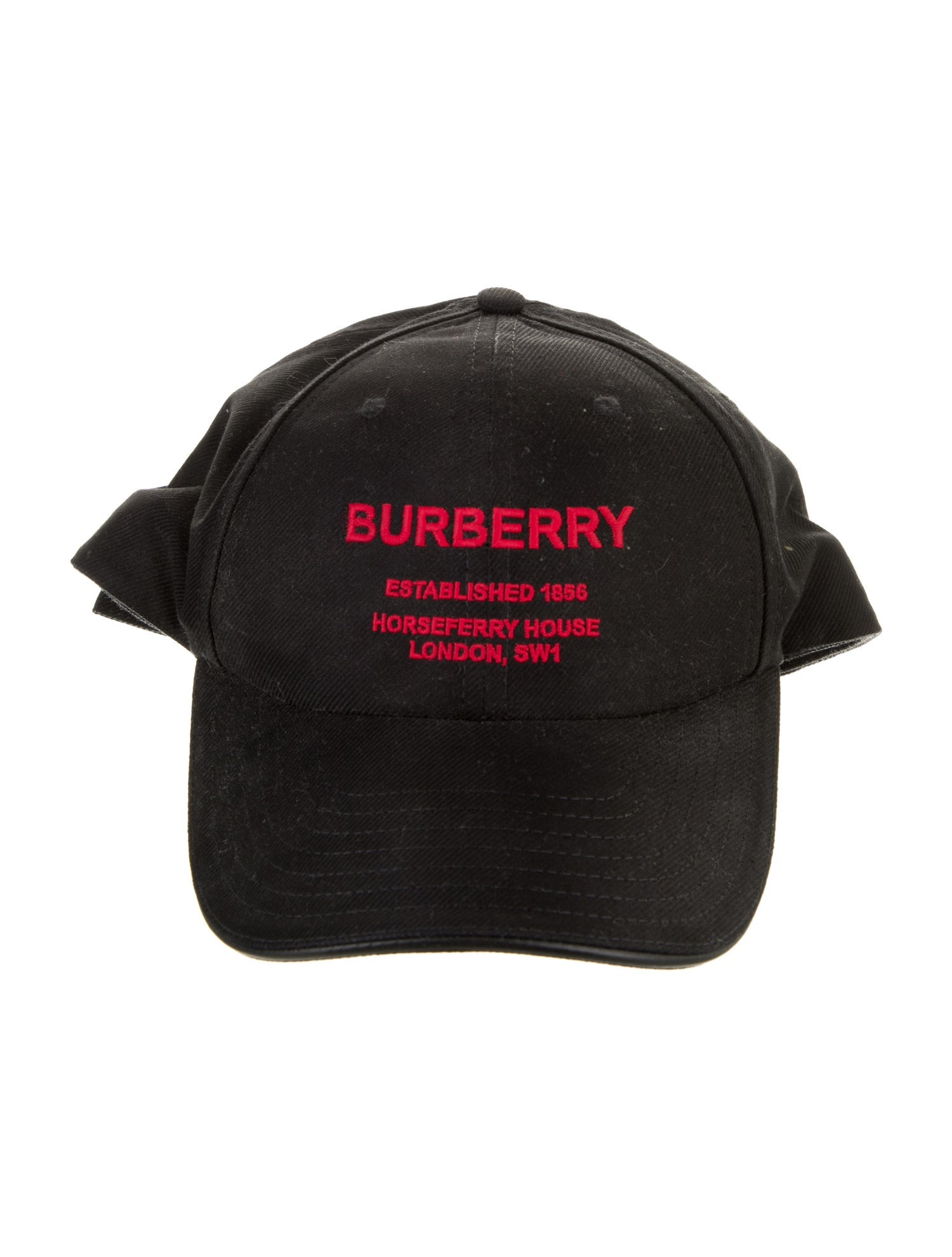Burberry Black Pattern Size L Hat