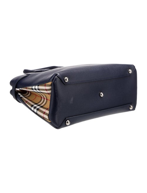 Burberry Leather Top Handle Bag