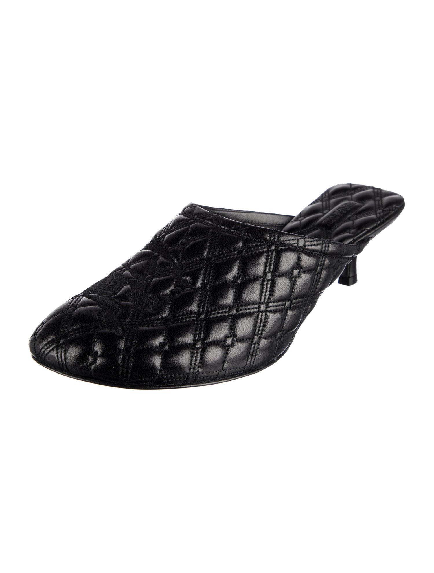 Burberry Leather Mules