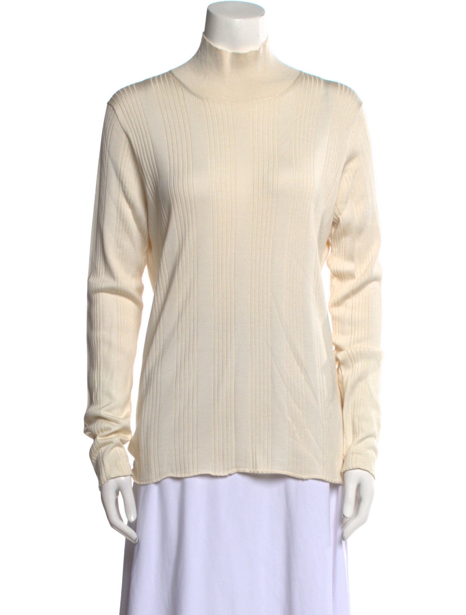 Burberry Silk Turtleneck Sweater w/ Tags