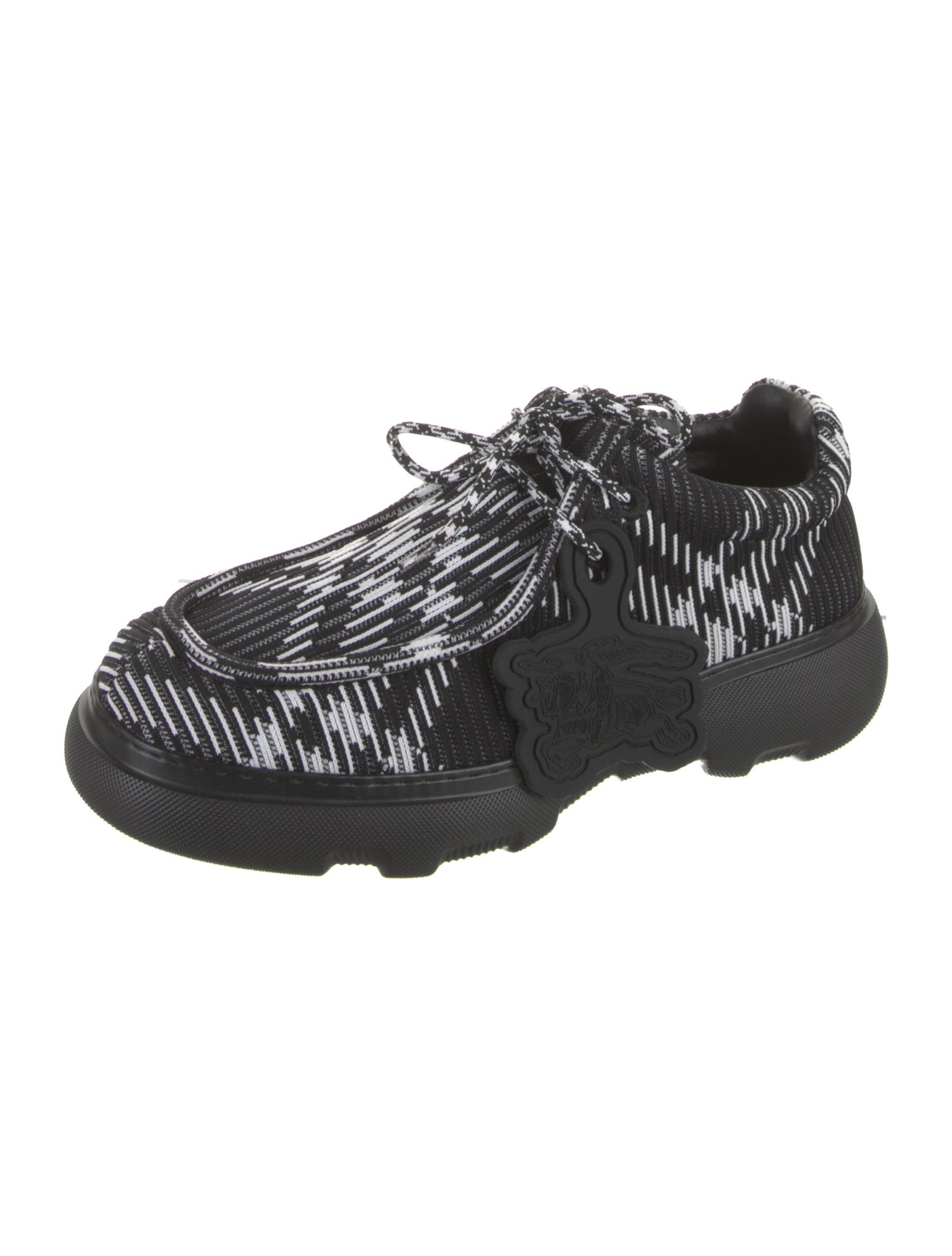 Burberry Printed Derby Shoes