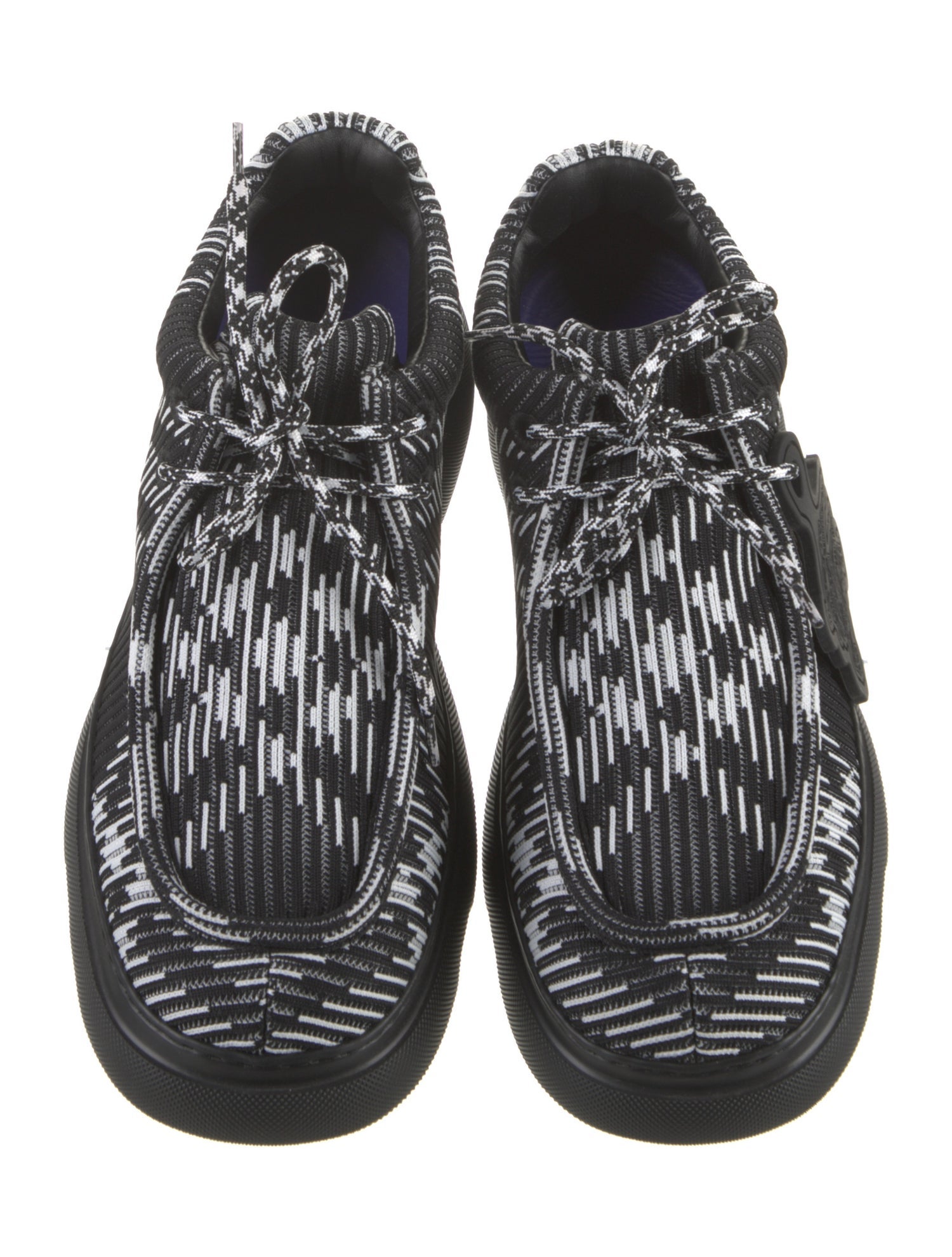 Burberry Printed Derby Shoes