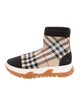 Burberry Kids' Checkprint High Top Shoes
