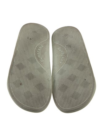 Burberry Rubber Printed Slides