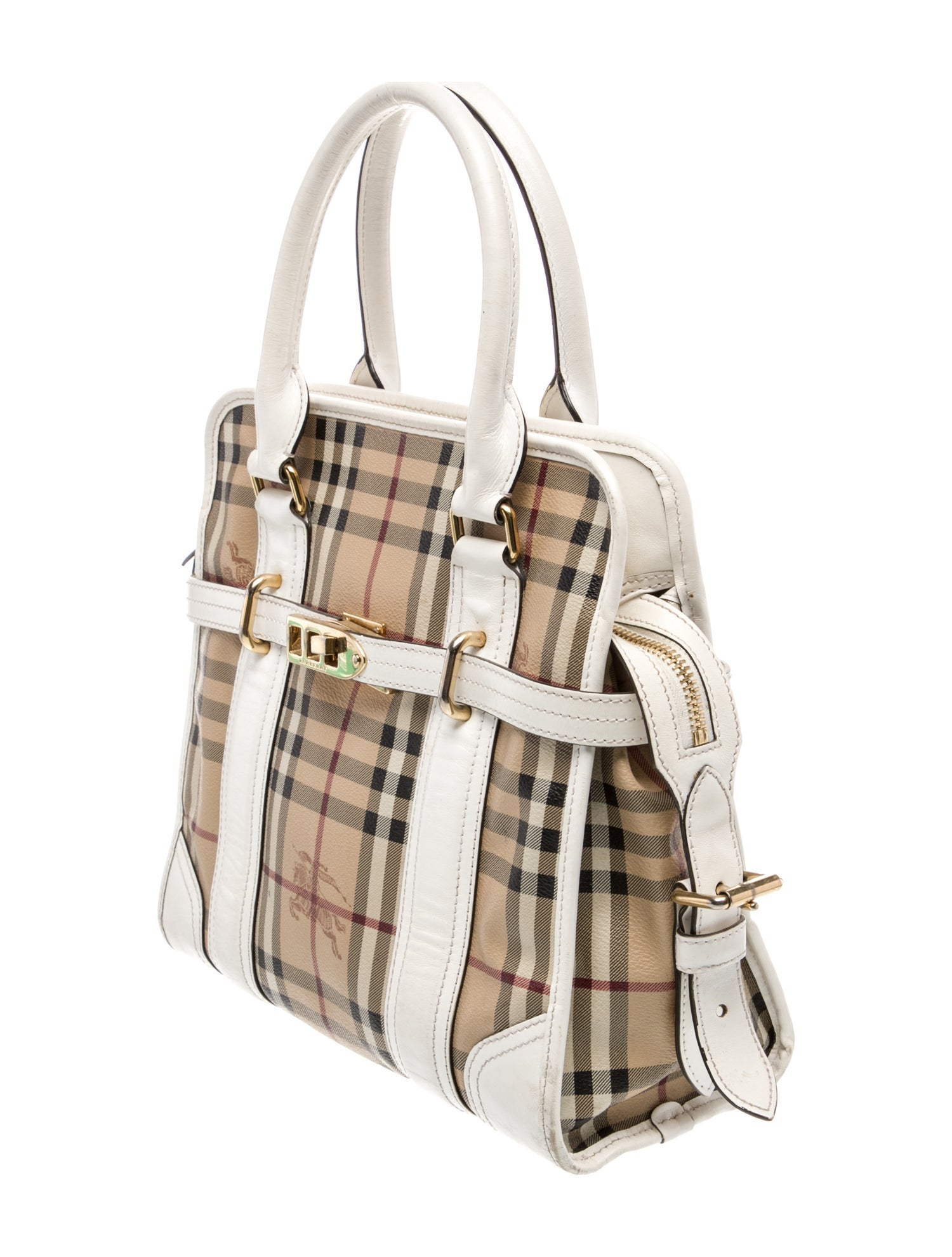 Burberry House Check Top Handle Bag
