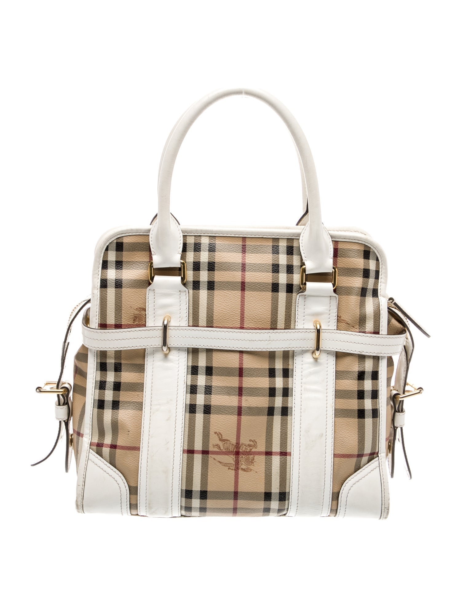 Burberry House Check Top Handle Bag