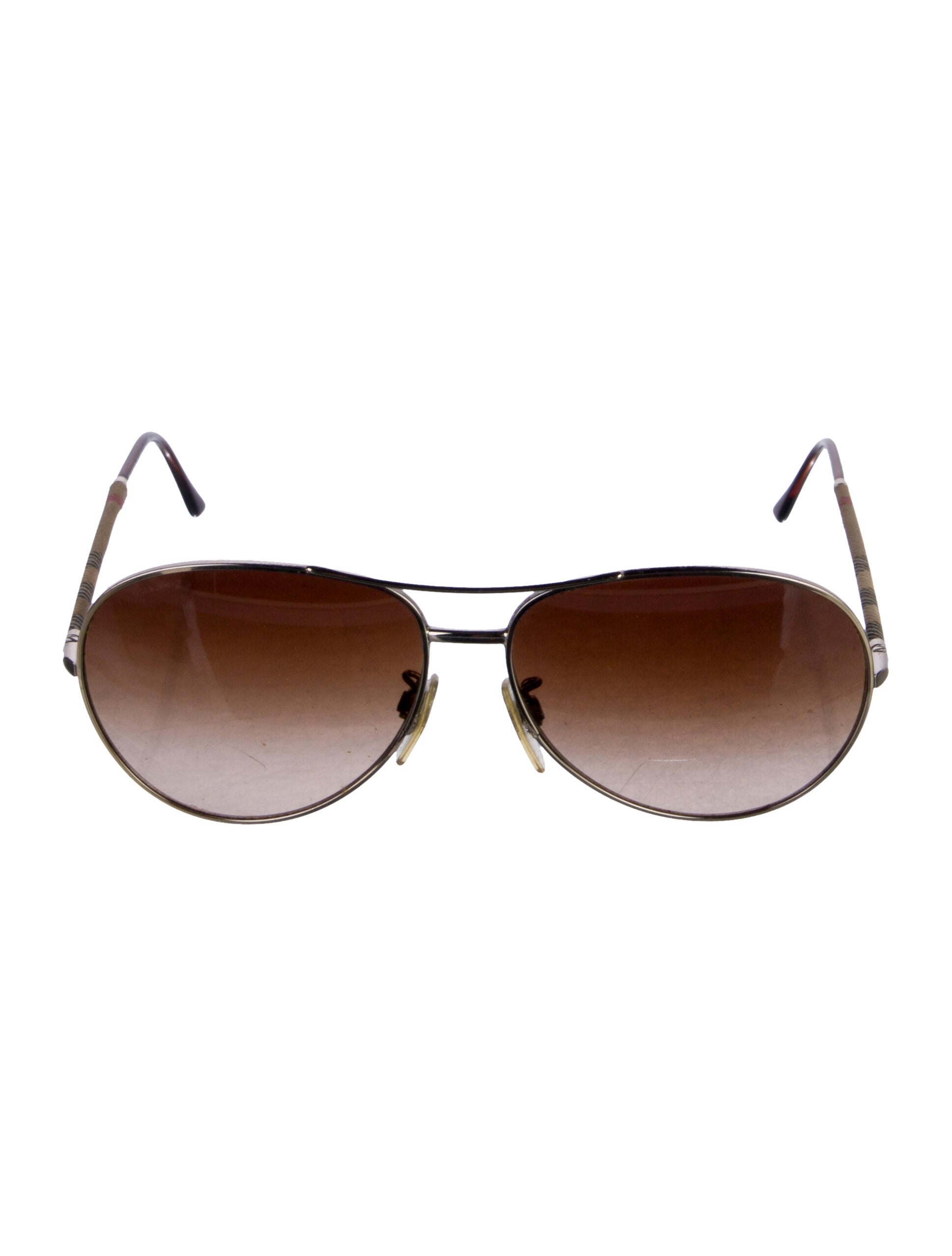 Burberry Aviator Gradient Sunglasses