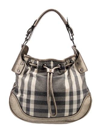 Burberry Canvas Shoulder Bag