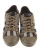 Burberry Canvas Printed Sneakers