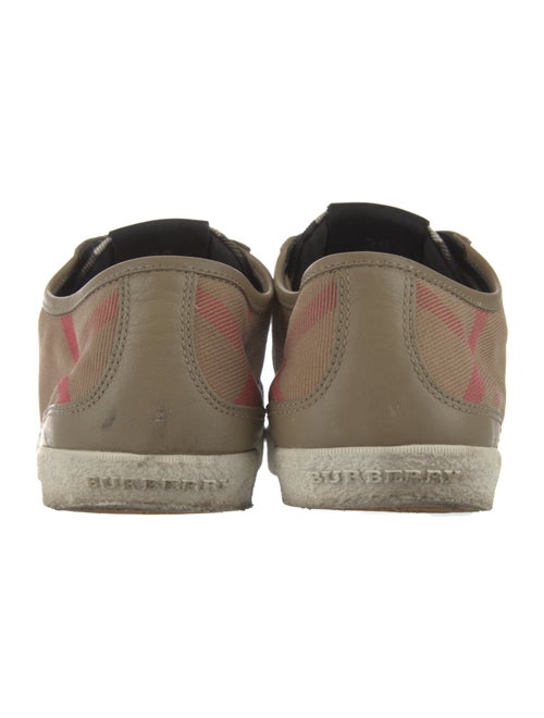Burberry Canvas Printed Sneakers