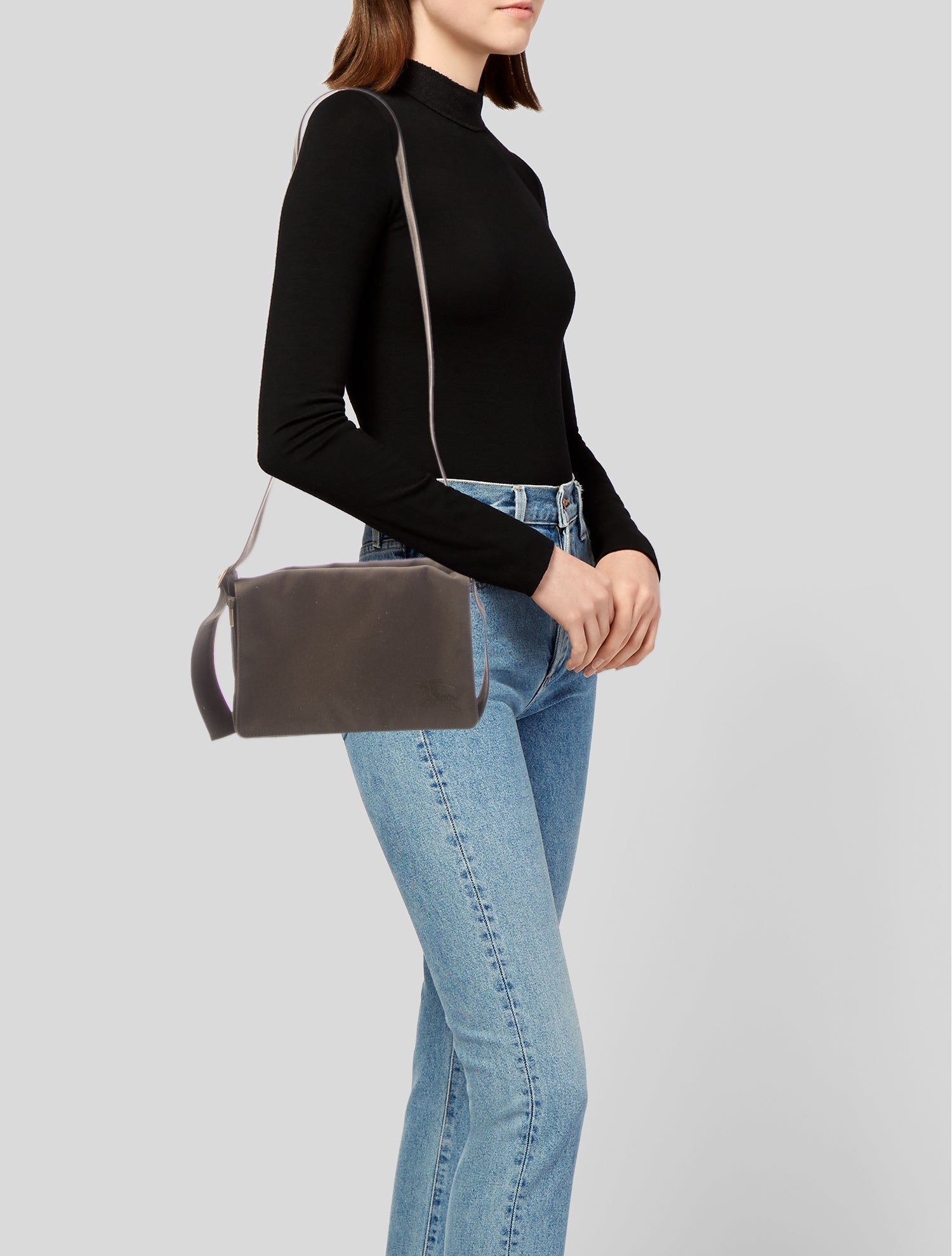 Burberry Canvas Shoulder Bag
