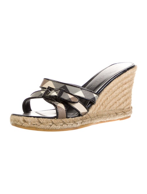 Burberry Canvas Printed Espadrilles