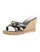 Burberry Canvas Printed Espadrilles