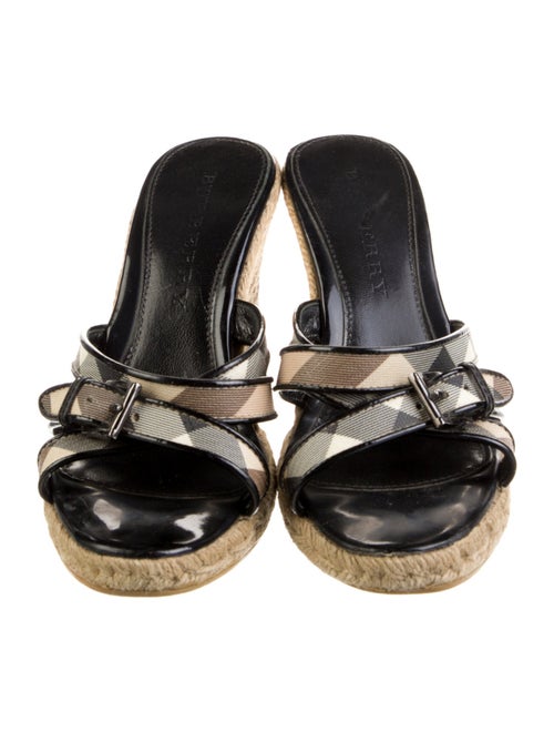 Burberry Canvas Printed Espadrilles