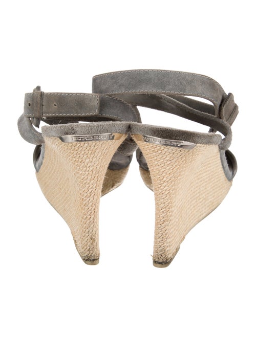 Burberry Suede Espadrilles