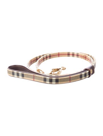 Burberry Pet Accessories Nova Check Dog Leash