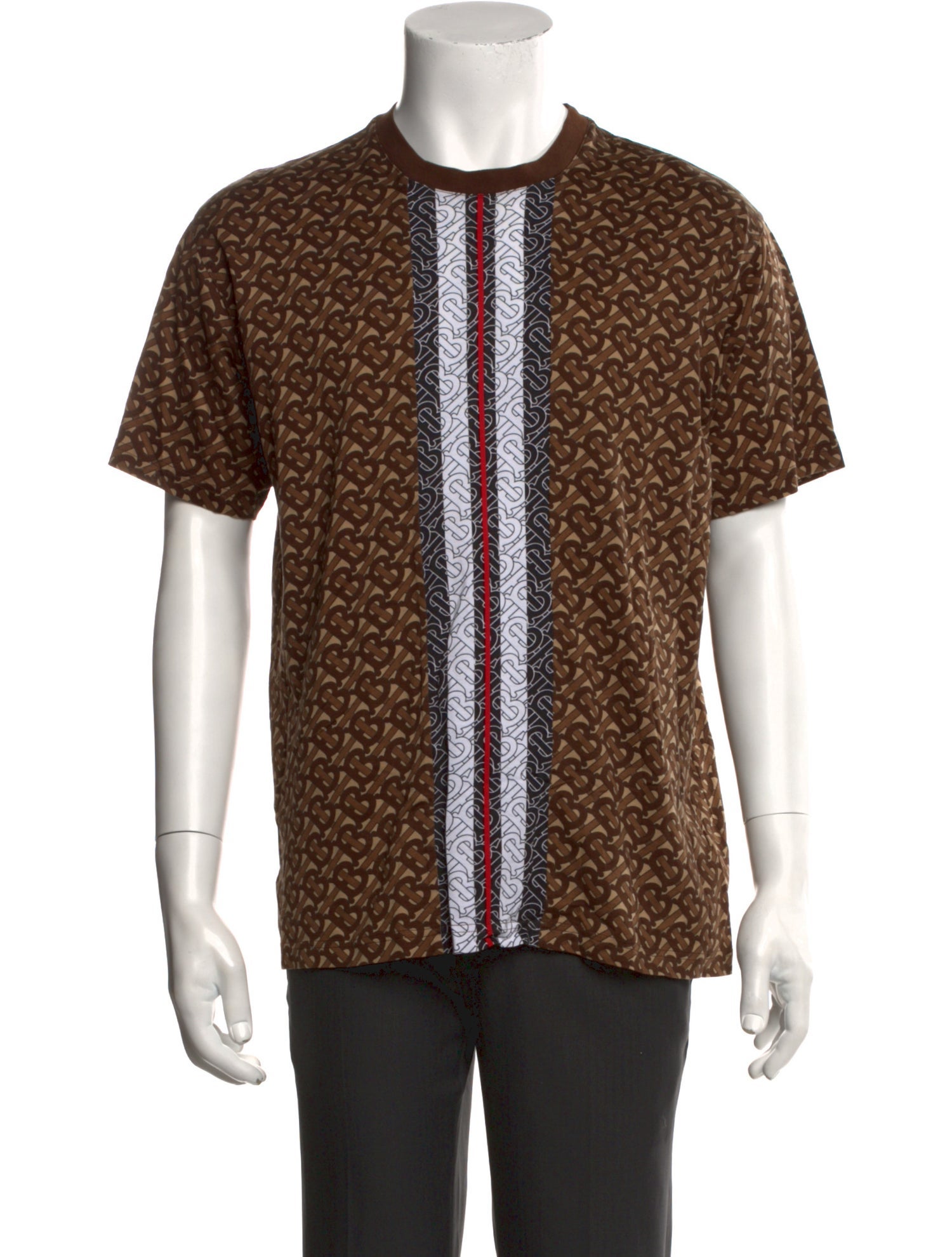 Burberry Printed Crew Neck T-Shirt